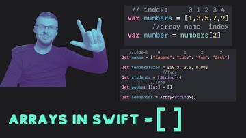 Arrays in Swift. ASL.