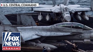 CENTCOM releases NEW footage of ‘Super Hornet’ jets as military weighs Iran options screenshot 1