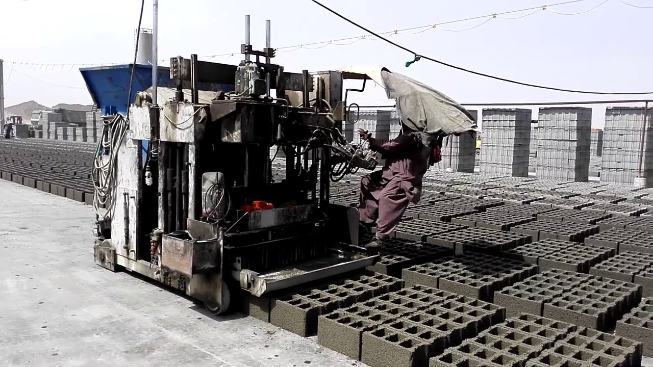 Manual Hollow Block  Machine 