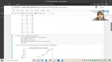 Machine Learning : pengaplikasian regresi sederhana pada data set