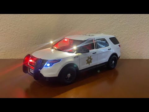 California Department of Corrections and Rehabilitation (CDCR) CA 1/24 Ford Explorer working lights