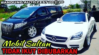 MOBIL SULTAN TIDAK DIBUBARKAN Di Bandung Auto Fest sampai minggu #mobilsultan #Bandungautofest