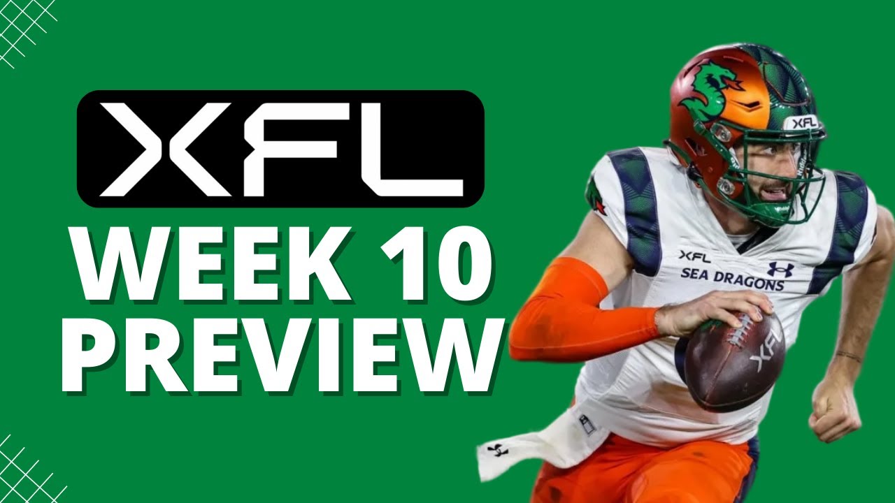 XFL Week 10 Preview & Week 9 Recap - XFL Playoffs - XFL Weekly Podcast