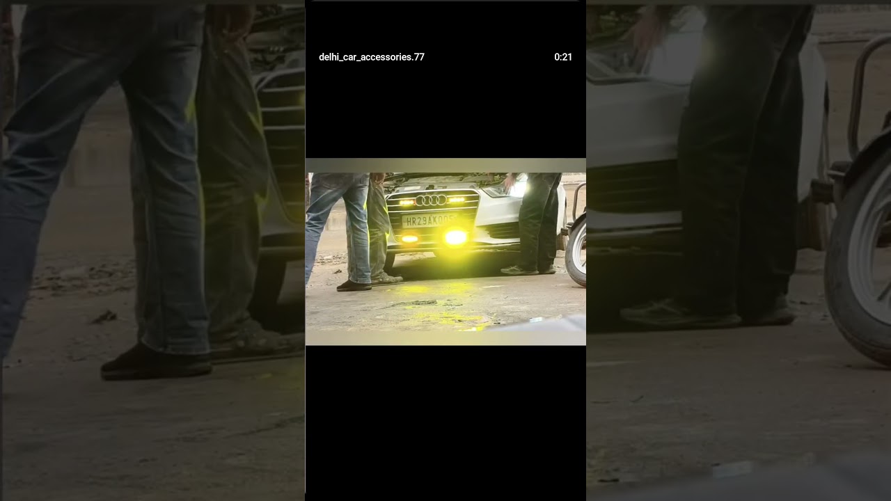 night light upgrade in AUDi s line available on Delhi car accessories kairana