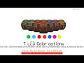 Buy Wood Grain USB Hollowedout Humidifier Seven Color Aromatherapy Lamp Automatic Alcohol Spraye