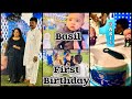 Basil first birt.ay celebs full masti vlog  musarrat kitchen