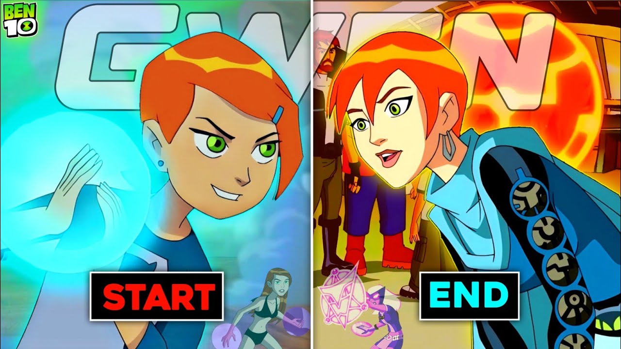 Explained Gwen Tennyson starting to ending |Gwendolyn tennyson journey | untold Secret | UB Crash