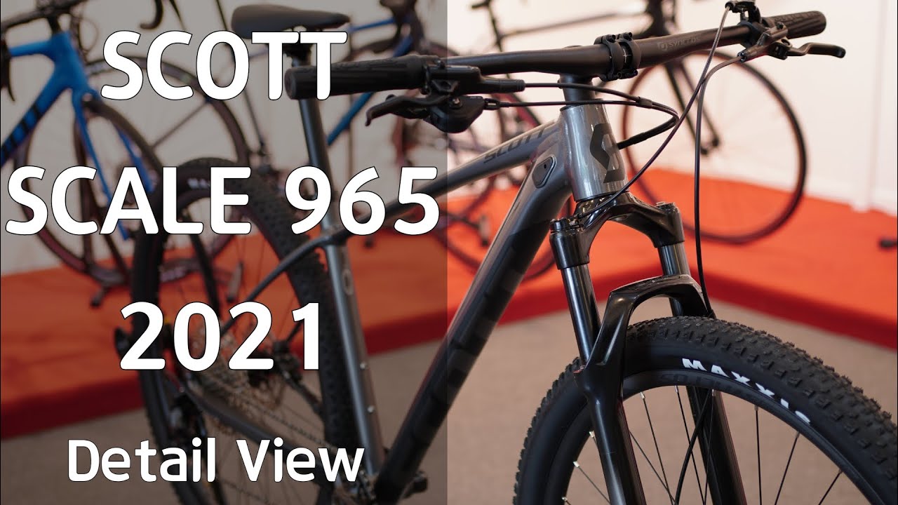SCOTT SCALE 965 2021 Detail View - YouTube