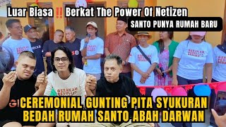 GAK NYANGKA‼️Dulu Rumah Bilik Mau Rubuh Sekarang Santo Punya Rumah Baru Yang Bagus Dari Netizen
