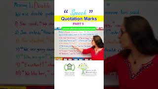 Using Speech Marks | Punctuating Direct Speech | EasyTeaching #english #writing #punctuation #speech