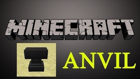 Minecraft Tutorials: How To Make An Anvil (Minecraft 1.16.5)