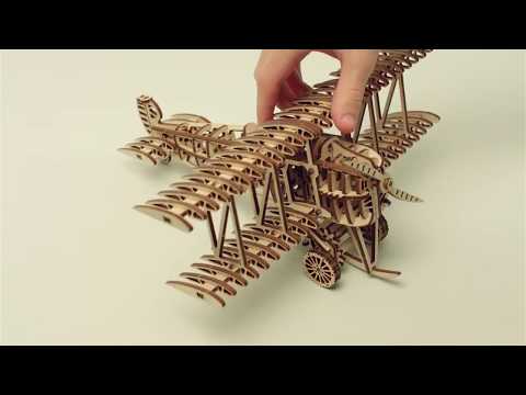 Сборка Самолета от Wood Trick