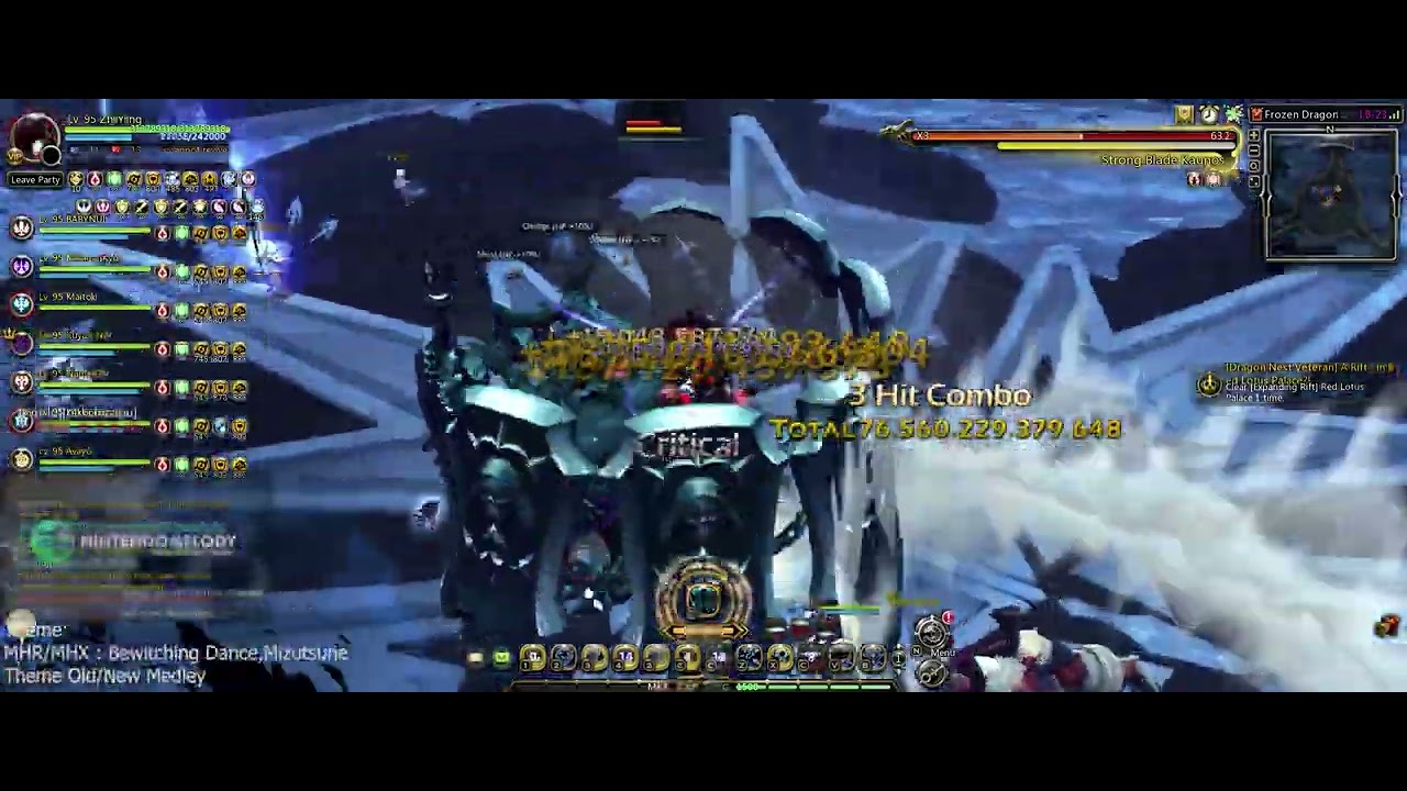 [Dragon Nest SEA] Frozen Dragon Nest Hardcore Stage 1 Cleared