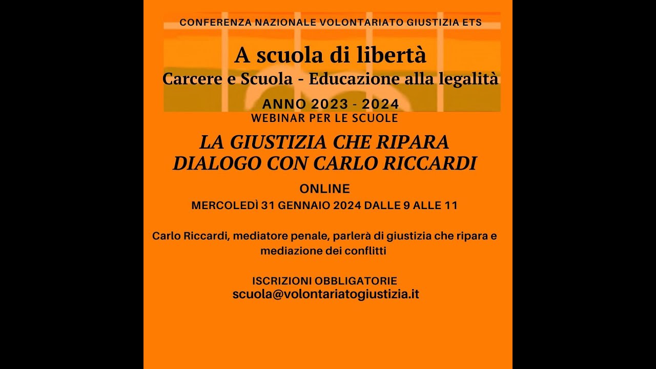 LA MEDIAZIONE DEI  CONFLITTI 31.1.24