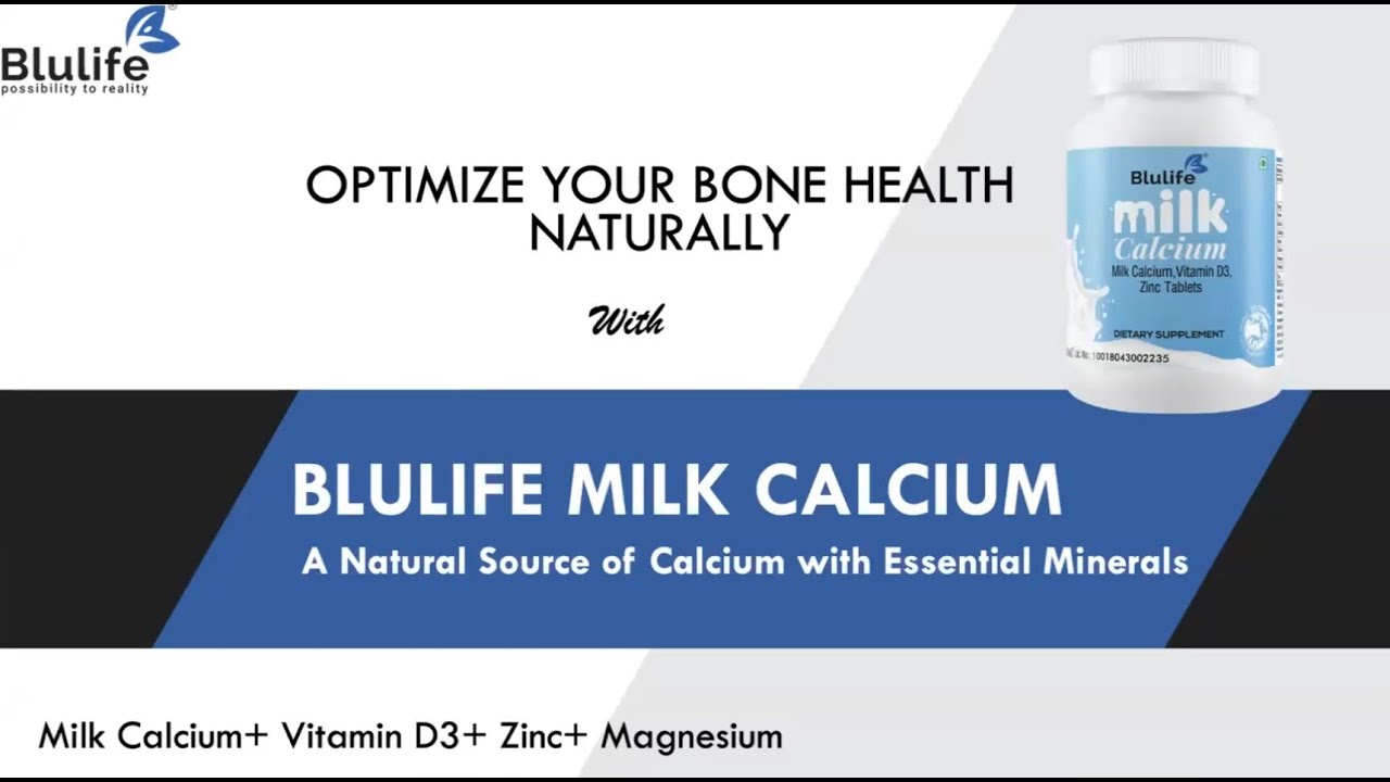 Milk Calcium A Natural Calcium supplement YouTube