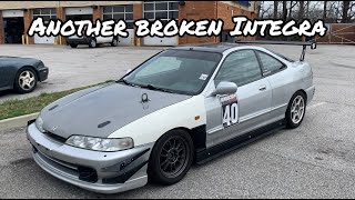 Broken Integra, b20 with cams build