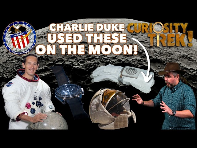 アポロ16号　Charlie Duke Charlie Duke's Apollo 16 Artifacts | Curiosity Trek! - YouTube
