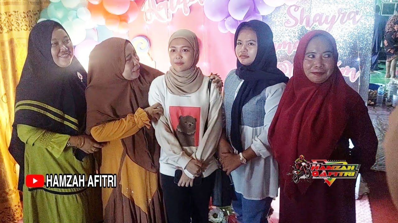 Ramai saat selfi yamma muncul saat persiapan acara aqiqah dirumahnya soppeng + lagu bugis