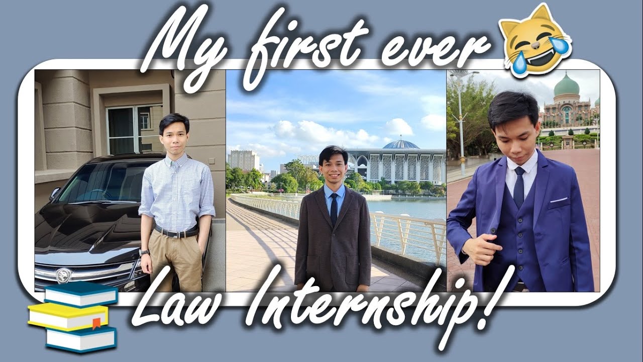 Day in a life of a law student (internship) - YouTube