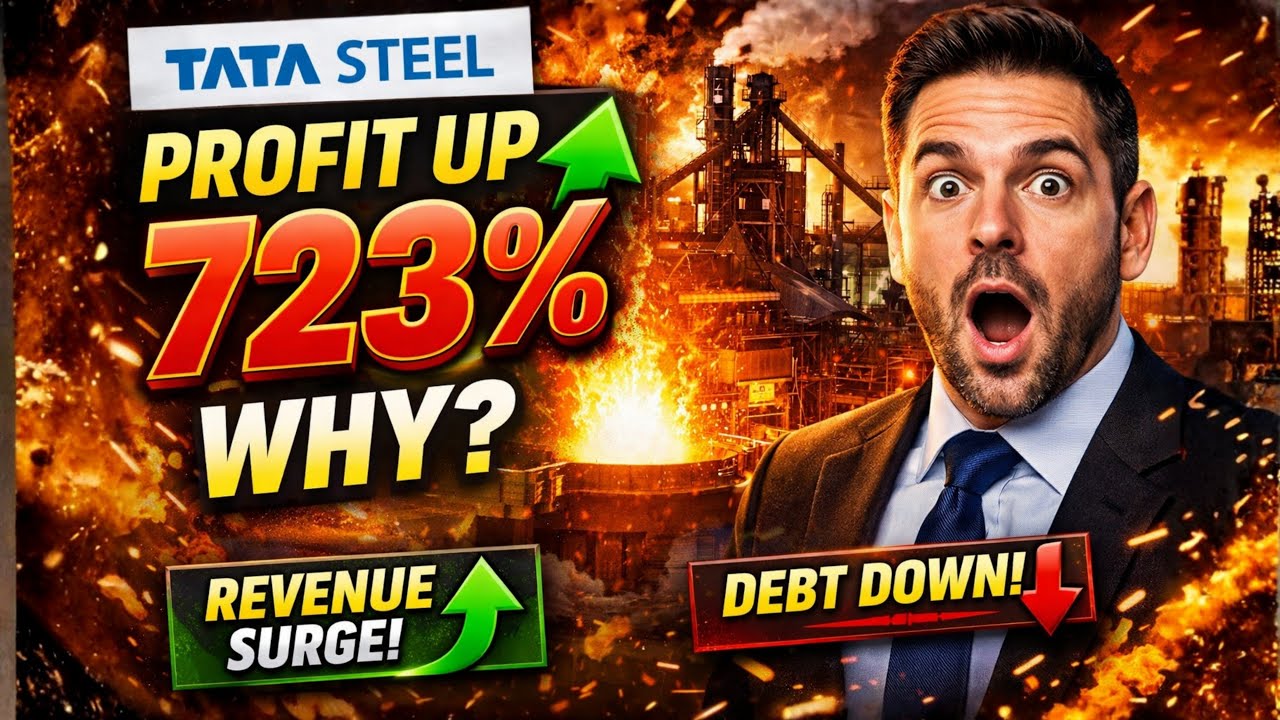 Tata Steel Q3 Results Shock Market: Profit Jumps 723% | Revenue Hits ₹56,646 Cr
