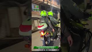👮♂️ Patrullajes motorizados refuerzan la seguridad en la comuna 16 Belén