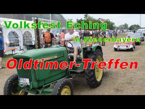 Oldtimer-Treffen auf dem Volksfest Eching