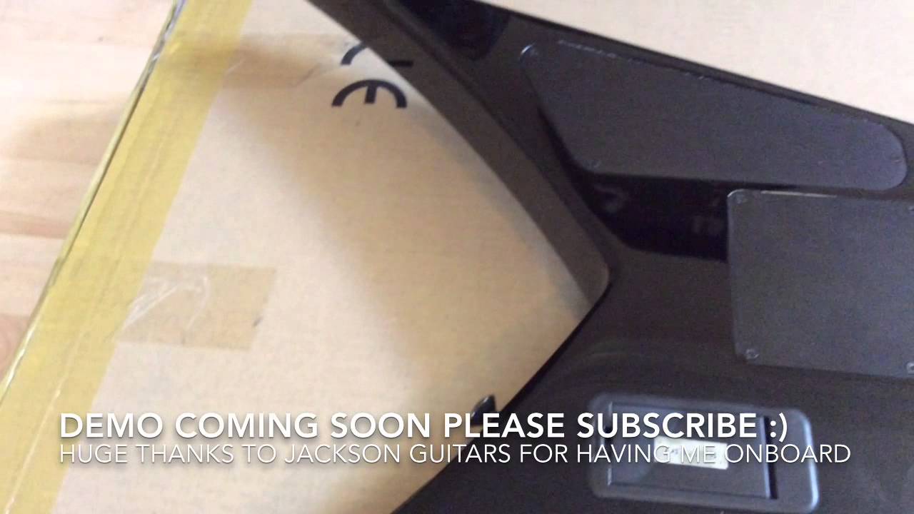Jackson kvmg pro series black king v unboxing