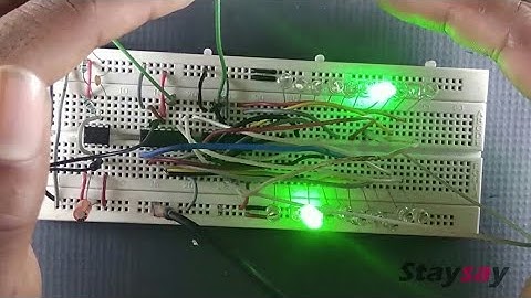 Cascading 4017 Decade counter | 0-99 counter