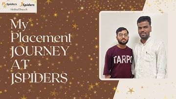 💼 Congratulations R Mohan | Placed as Trainee Software Developer | JSpiders Hebbal Success Story 🌟