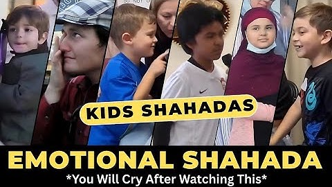 Emotional Shahada That Will Make You Cry | Shahada Compilation - Part 7