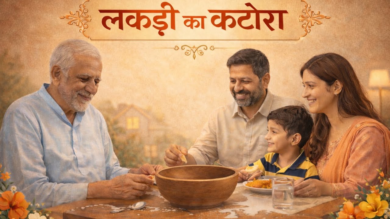 लकड़ी का कटोरा | Moral Story | Hindi Kahani