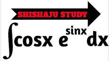 Integral of cosx e^sinx dx ||
