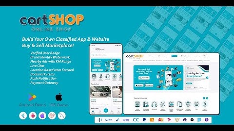 Buy and Sell Marketplace Flutter App with Laravel Admin Panel