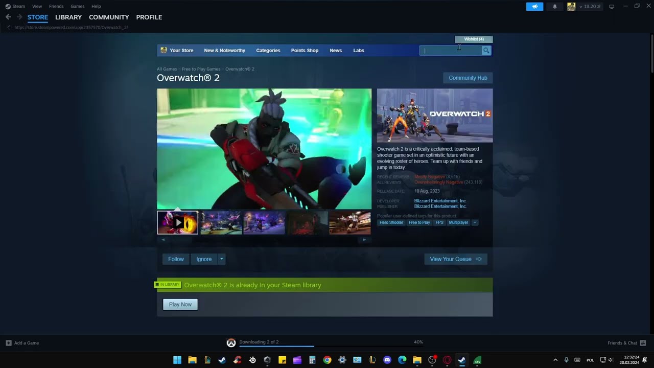 How to Download Overwatch 2 - Install for FREE via Steam