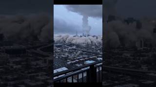 The B2 Stealth Bomber Demonstrates Its Power--A Shock Wave That Destroys Entire Cities 🔥 #viralvideo
