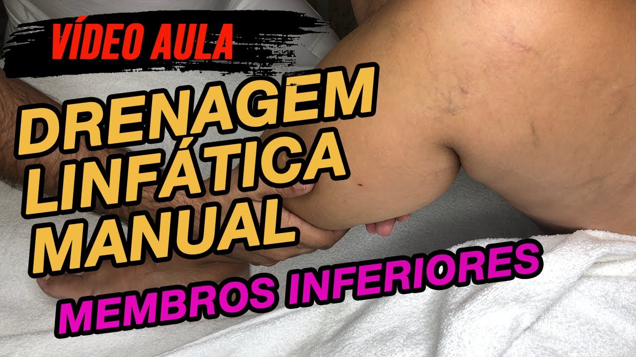 Drenagem Linfática aos Membros Inferiores | Método Vodder