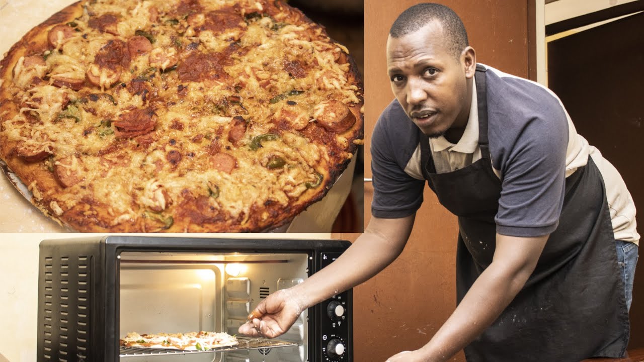 HOW TO MAKE PIZZA AT HOME | UKO WAKORA PIZZA WIBEREYE MURUGO BY CHEF OLIVIER