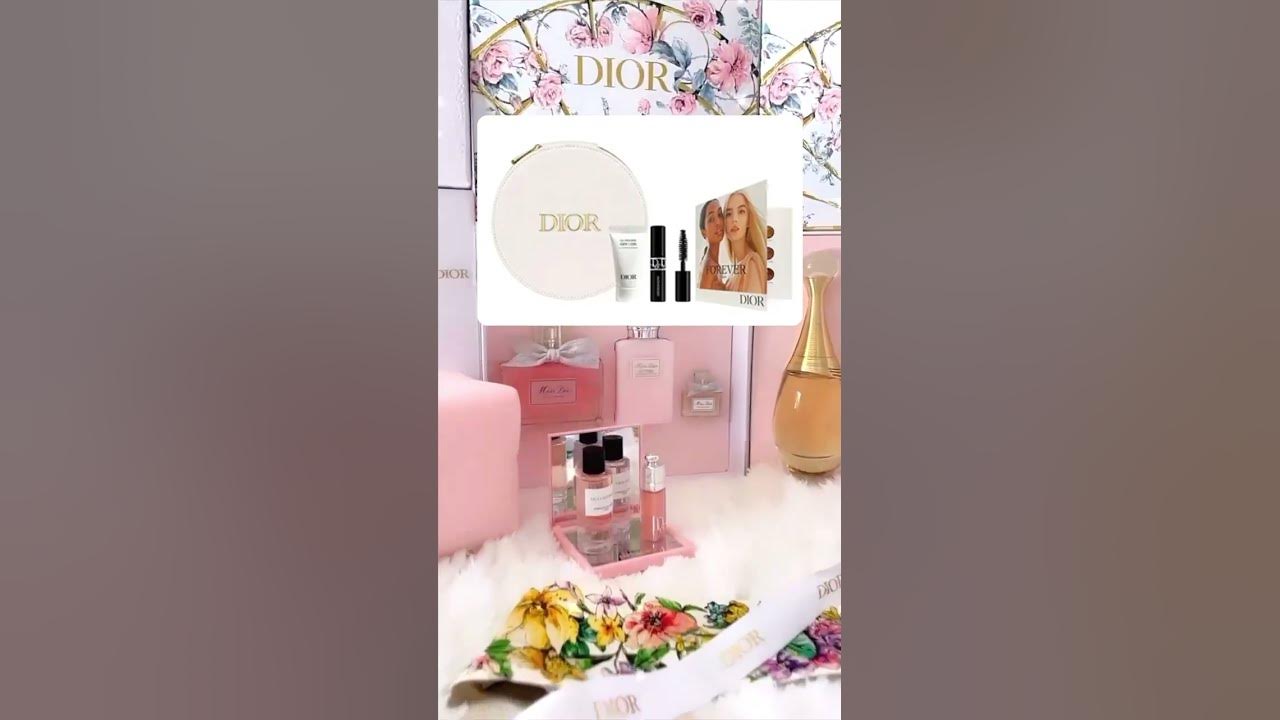 Dior free bag. Dior promo code. Dior free gift with purchase. YouTube
