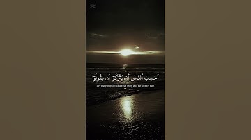 |سوره العنكبوت| اكتب شيء تؤجر عليه يوم القيامة
