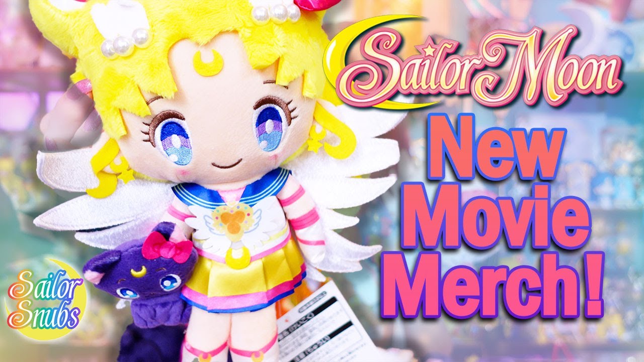 Sailor Moon Cosmos Movie Merch Haul! NEW QPot Jewelry, Sanrio x Plushies, Sailor Moon Store!