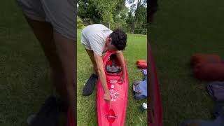 Loading a Kayak for Multi-Day Kayak Trips
