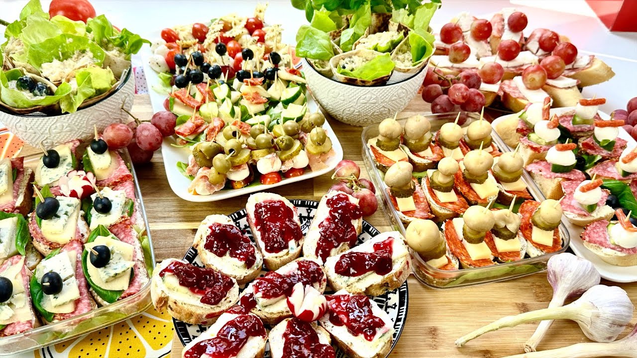 ***Najlepsze przekąski na imprezę*** || **Zimne płyty z różnymi koreczkami i nie tylko #154**