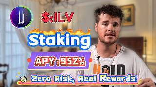 ⚡ (Mining Tutorial) Made $500+ in Just 24 Hours by Staking ILV – 900%+ APY Real Test!