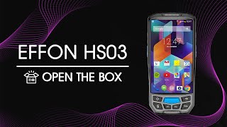 EFFON HS03 Android Mobile Computer&PDAs barcode scanner with honeywell scan engine