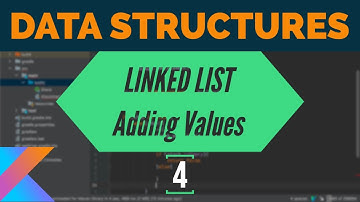 Data Structures in Kotlin - Linked List Adding Values