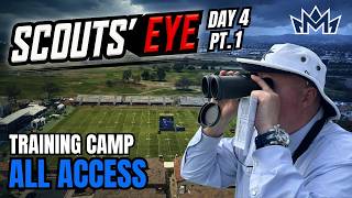 SCOUTS' EYE WITH BRYAN BROADDUS: Offense vs Defense Redzone | Dallas Cowboys Training Camp Day 4