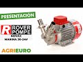 Rover Novax Marina 30 - Bomba eléctrica de trasiego en aleación antioxidante - 24 V - Presentación