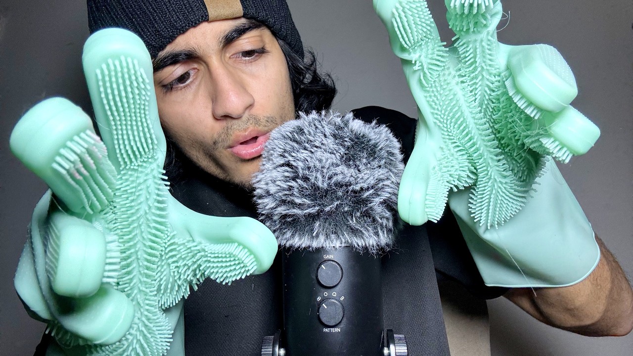 Asmr FAST Triggers + MOUTH SOUNDS (swirling, stipples, clicks...)