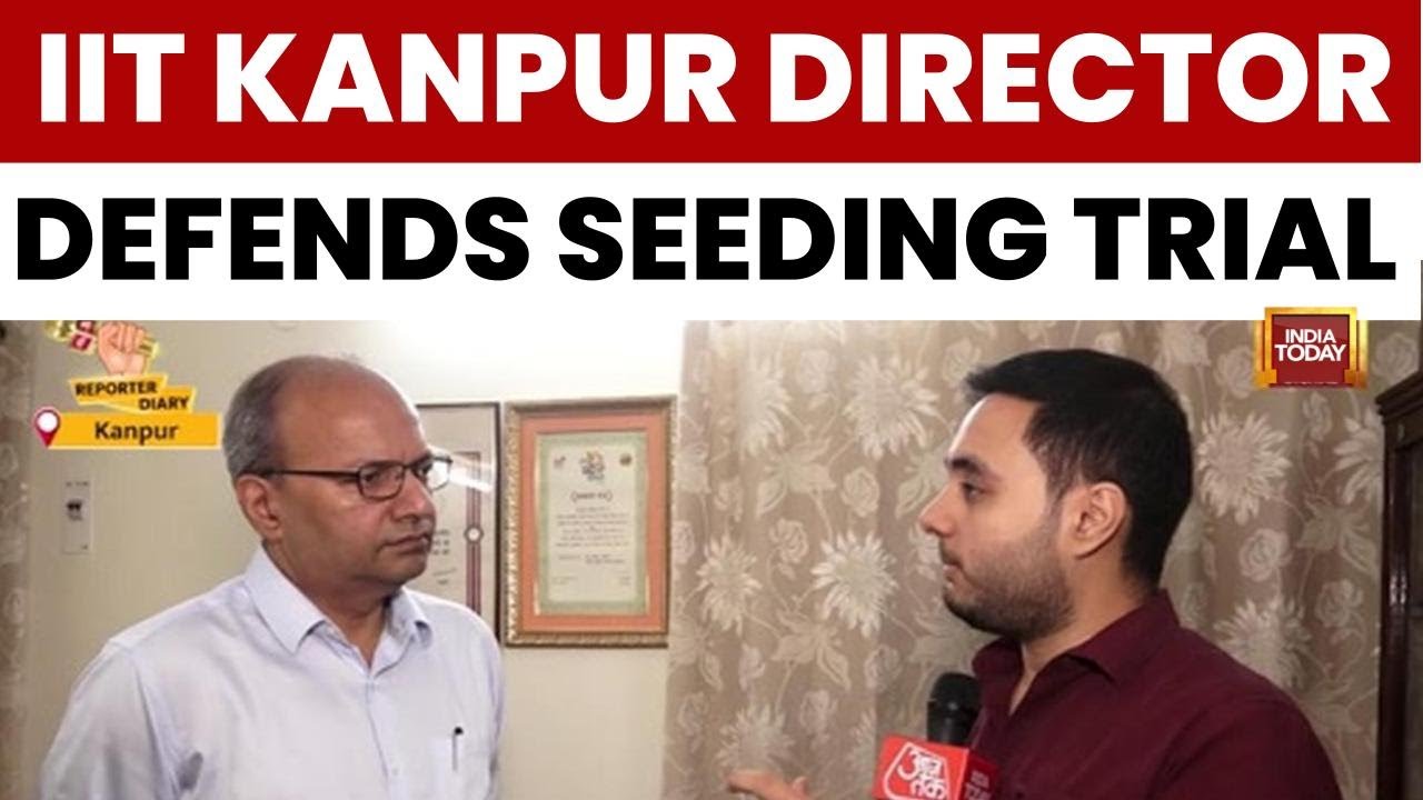 Delhi Air Pollution: IIT-K Defends Seeding Trial, Cites 6-10% Dip In Pollutants Despite No Rain