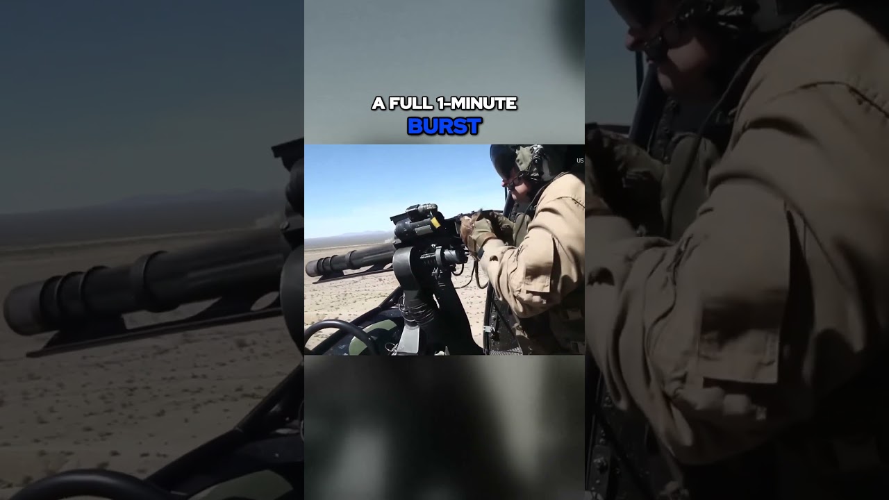 The M134D Miniguns Mind Blowing Performance 